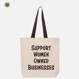 Support Women Owned Businesses Canvas Tote bag