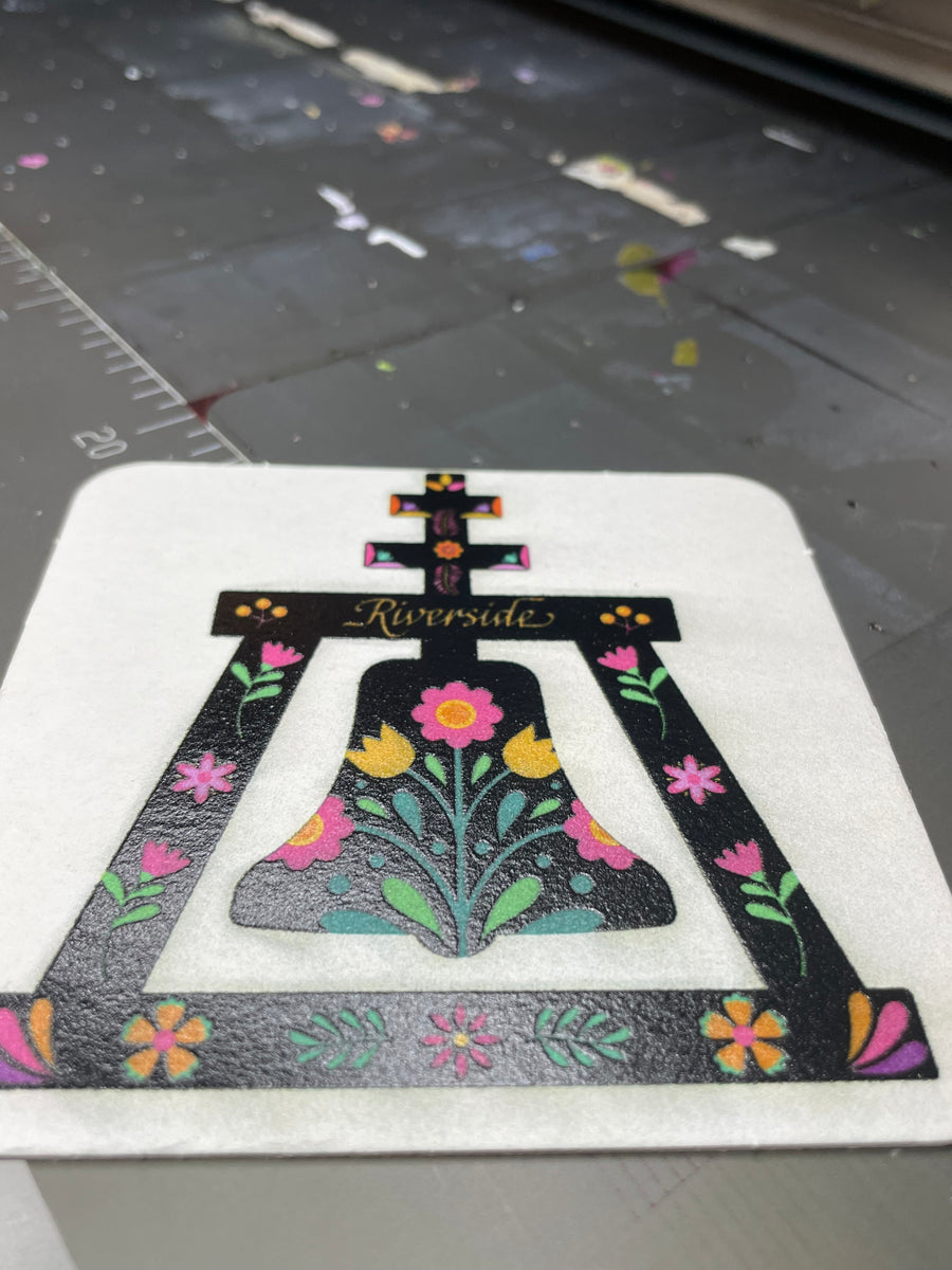 Riverside Bell with Otomi design coaster set – Mug Dealer Jefa