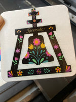 Riverside Bell with Otomi design coaster set