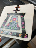 Riverside Bell with Otomi design coaster set