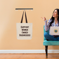 Support Women Owned Businesses Canvas Tote bag