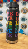 Love is Love water bottle