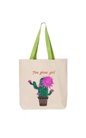 You Grow Girl tote bag