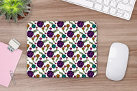 Flores printed Mouse pad