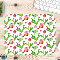 Nopales printed mouse pad