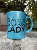 Boss Lady Metallic mug