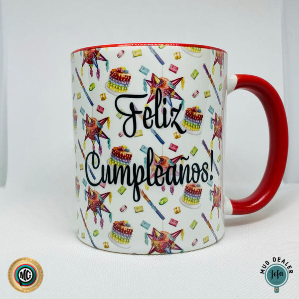 Feliz Cumpleaños mug