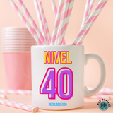 Nivel Desbloqueado birthday mugs