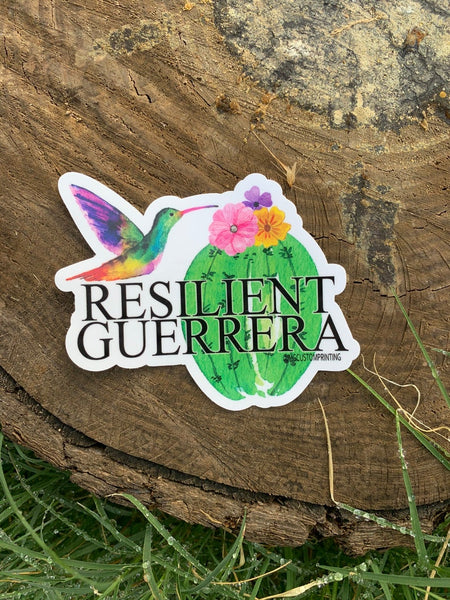 Resilient Guerrera Sticker